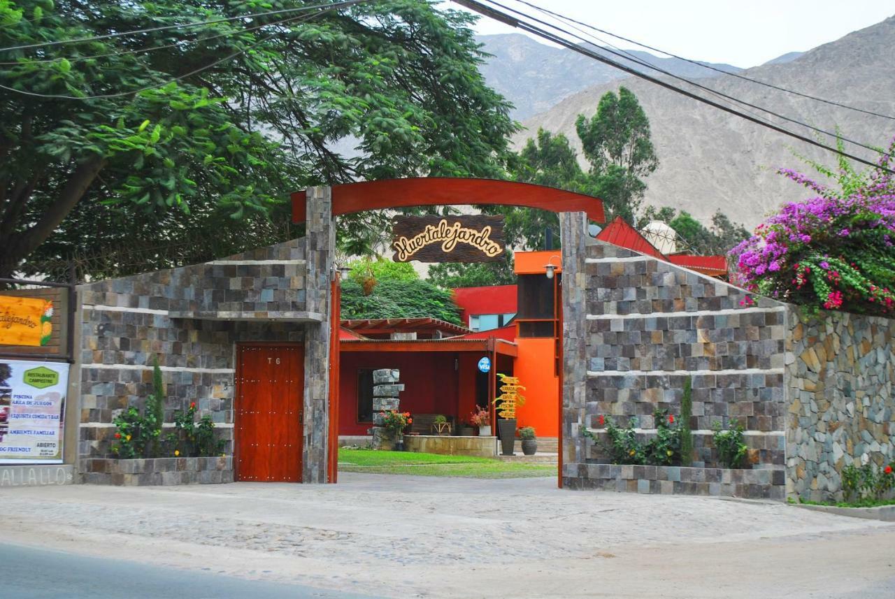 Huertalejandro Restaurante Campestre Y Hospedaje 谢内吉亚区 外观 照片